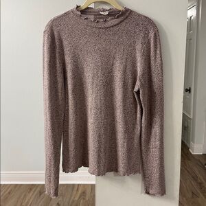 Paper Crane Long Sleeve Top - Mauve